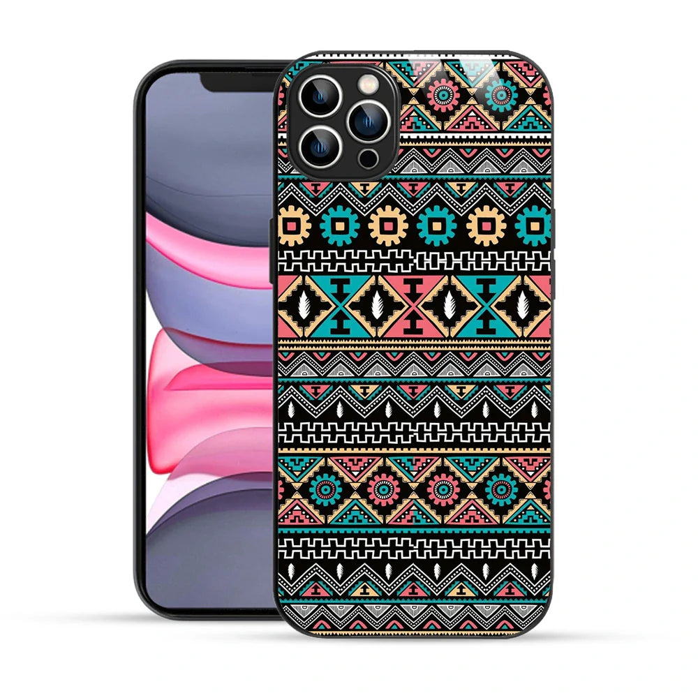 Bornstud Tribal Mosaic Printed Case for iPhone 12 Pro