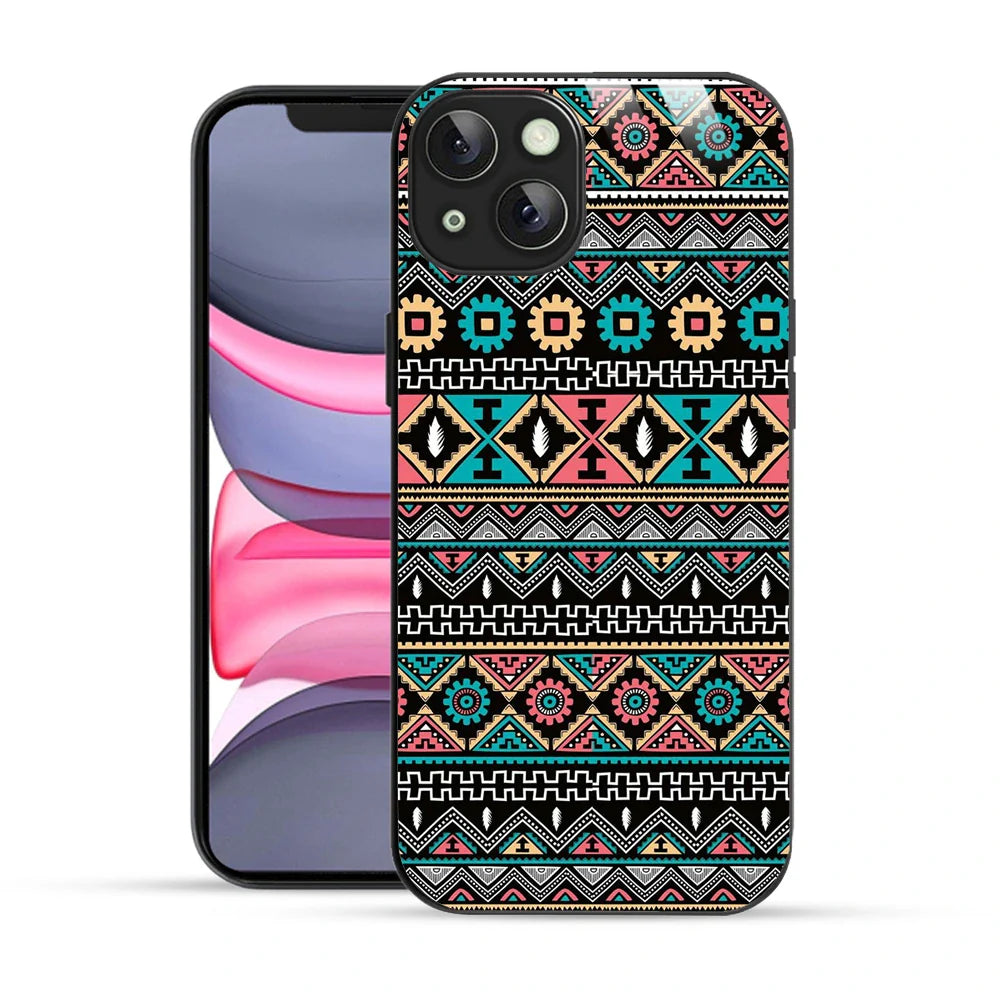 Bornstud Tribal Mosaic Printed Case for iPhone 13