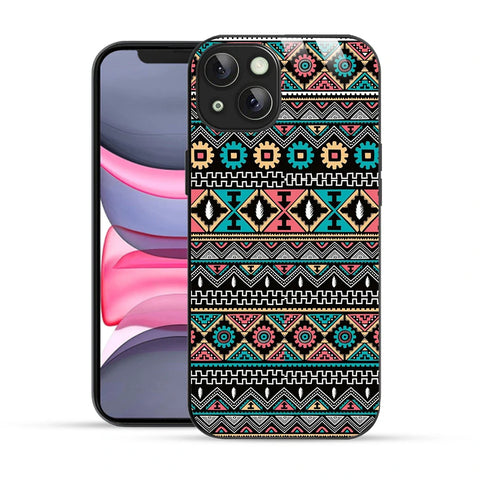 Bornstud Tribal Mosaic Printed Case for iPhone 14 Plus