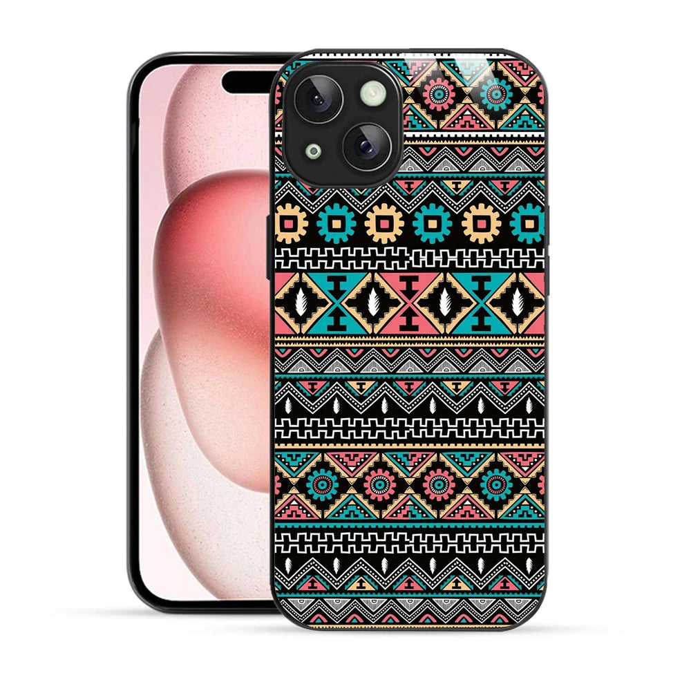 Bornstud Tribal Mosaic Printed Case for iPhone 15