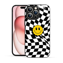Bornstud Wavy Smile Check Printed Case