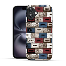 Bornstud Retro Tape Stack Printed Case