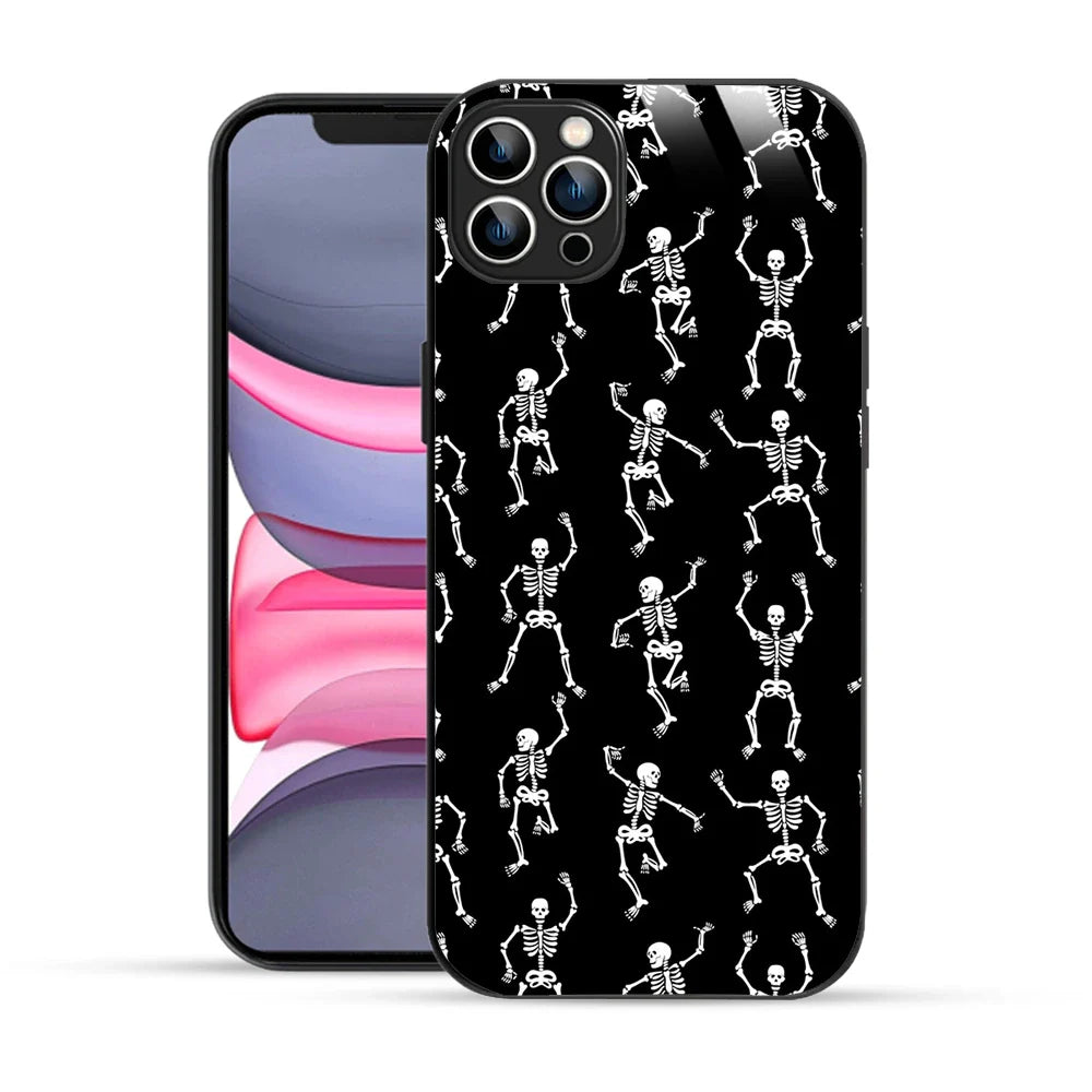 Bornstud Dancing Skeletons Printed Case for iPhone 12 Pro