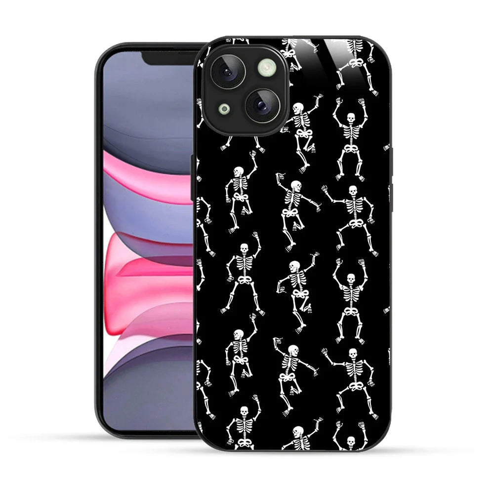 Bornstud Dancing Skeletons Printed Case for iPhone 13