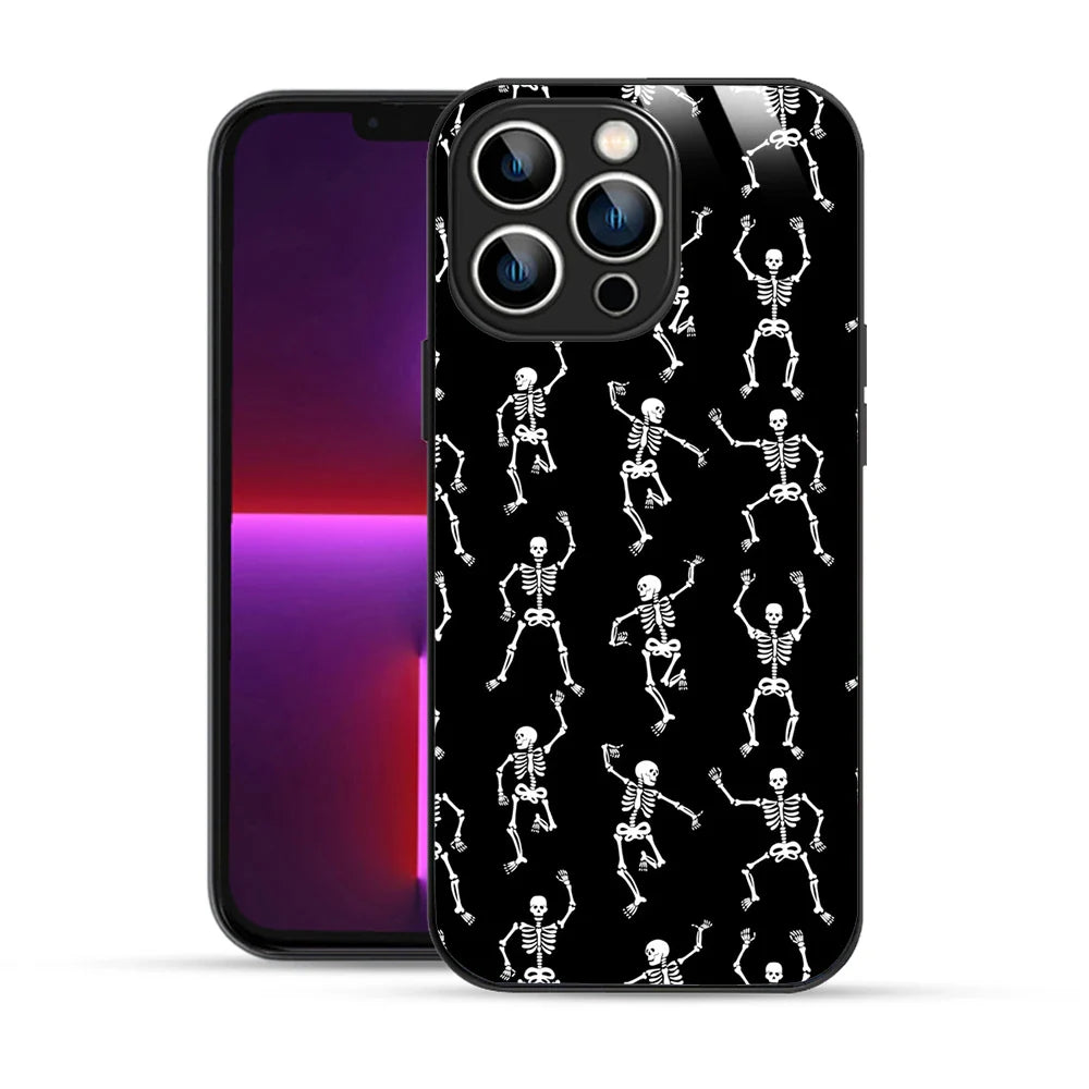 Bornstud Dancing Skeletons Printed Case for iPhone 13 Pro Max