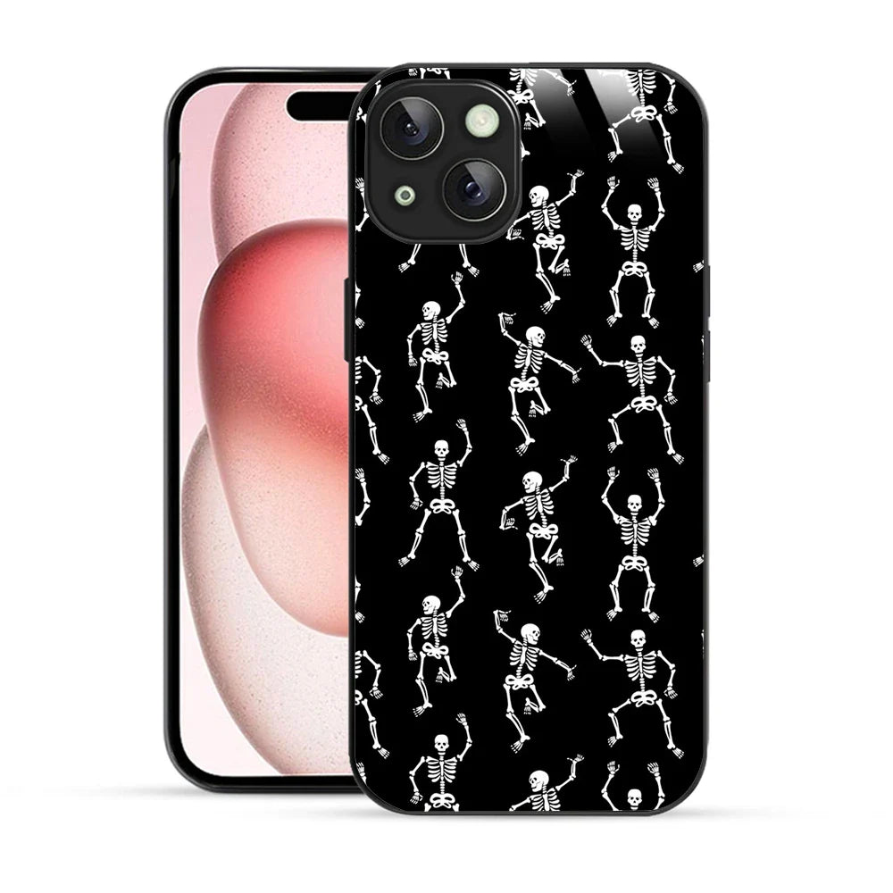 Bornstud Dancing Skeletons Printed Case for iPhone 15 Plus