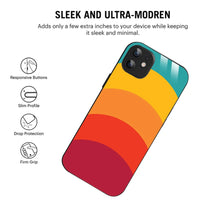 Bornstud Retro Sunset Printed Case for iPhone 11