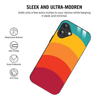 Bornstud Retro Sunset Printed Case for iPhone 16