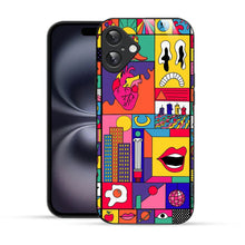 Bornstud Pop Art Collage Printed Case