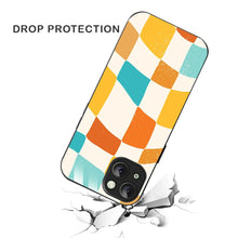 Bornstud Retro Checkerboard Printed Case for iPhone 14 Plus