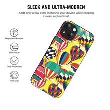 Bornstud Vibrant Hot Air Balloons Printed Case for iPhone 13