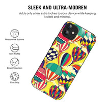 Bornstud Vibrant Hot Air Balloons Printed Case for iPhone 11