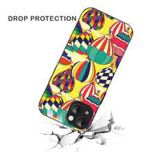 Bornstud Vibrant Hot Air Balloons Printed Case for iPhone 15