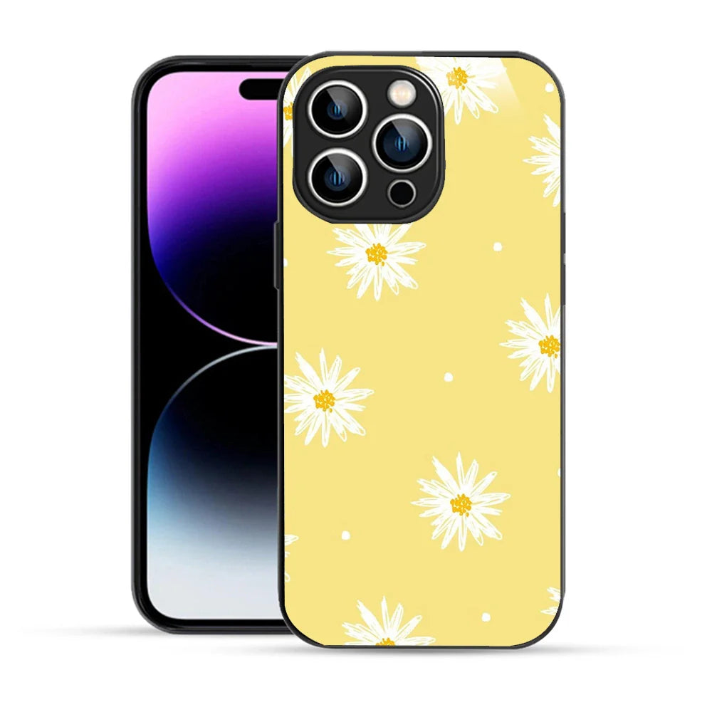 Bornstud Daisy Delight Printed Case for iPhone 14 Pro
