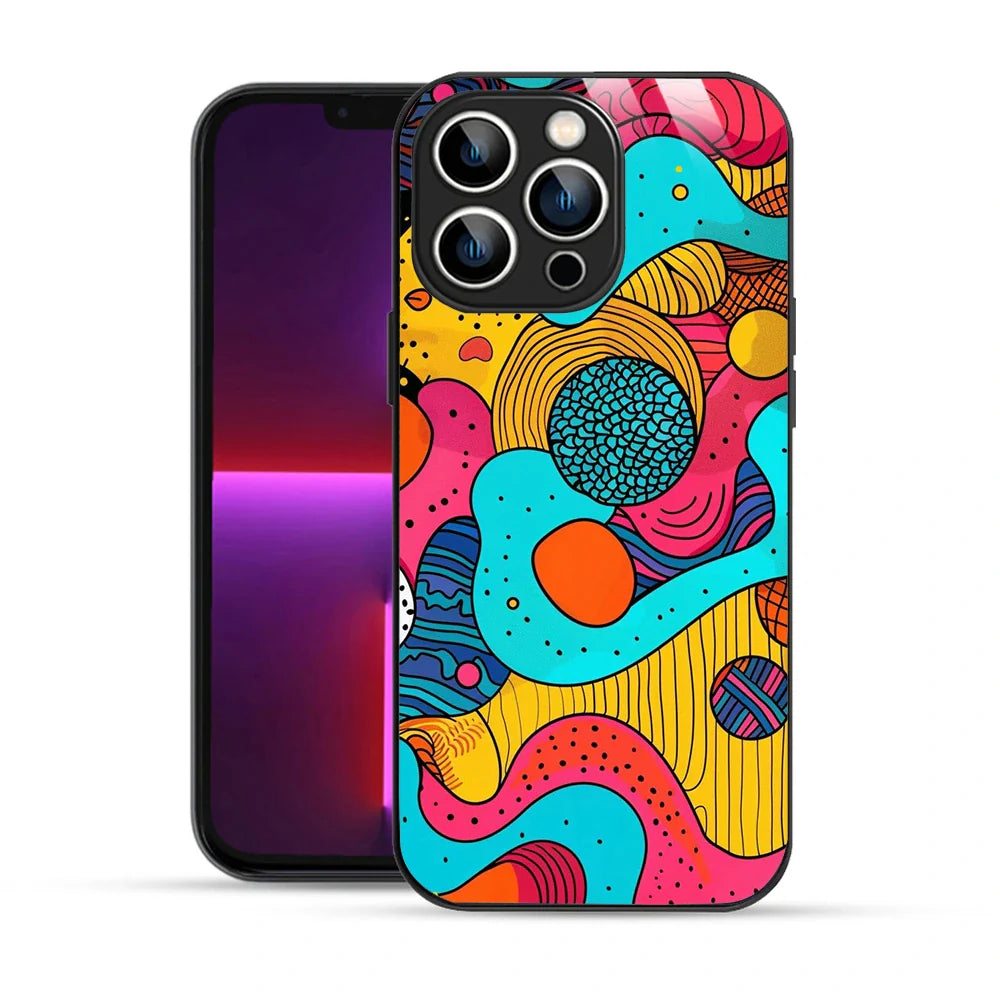 Bornstud Cosmic Chaos Printed Case for iPhone 13 Pro