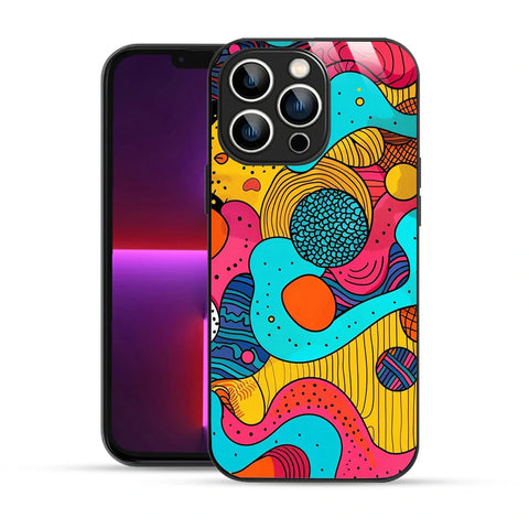 Bornstud Cosmic Chaos Printed Case for iPhone 13 Pro Max