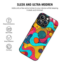 Bornstud Cosmic Chaos Printed Case for iPhone 13 Pro Max