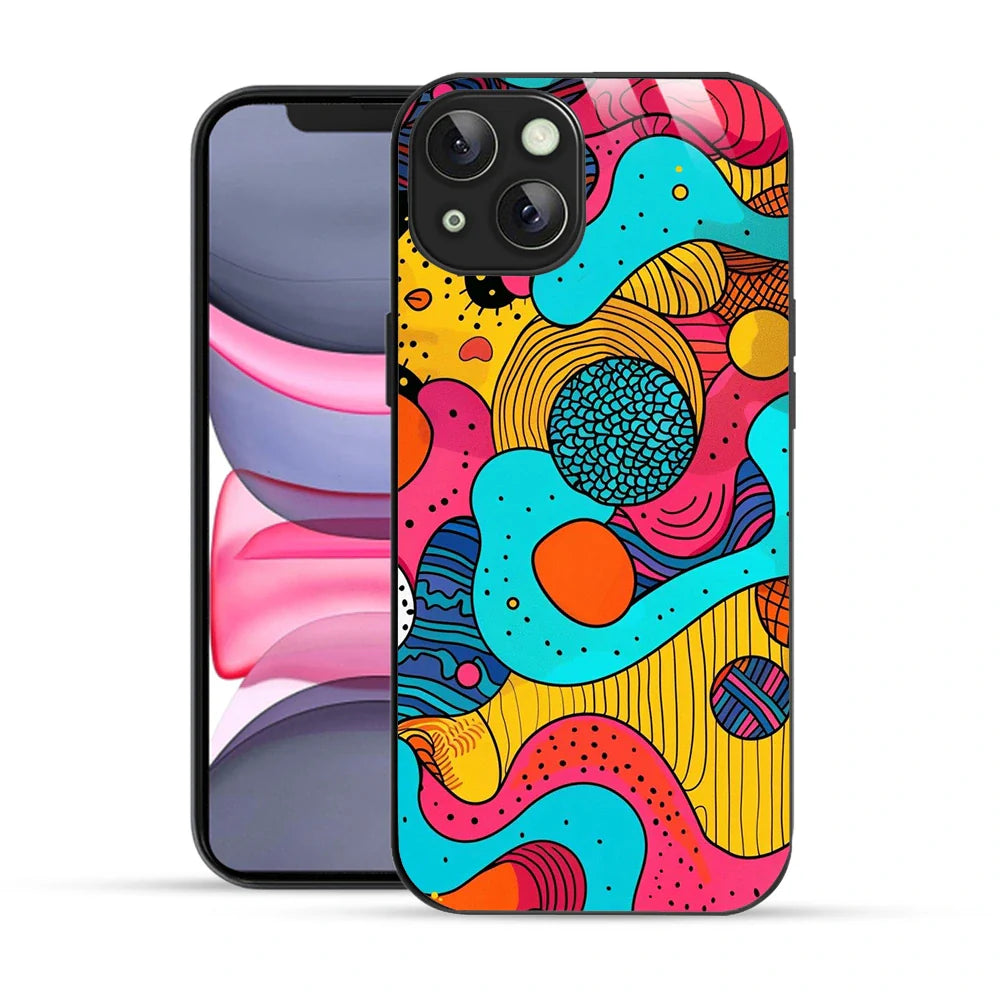Bornstud Cosmic Chaos Printed Case for iPhone 14 Plus
