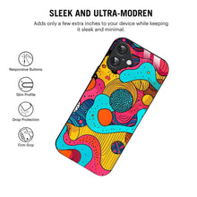 Bornstud Cosmic Chaos Printed Case for iPhone 16 Plus