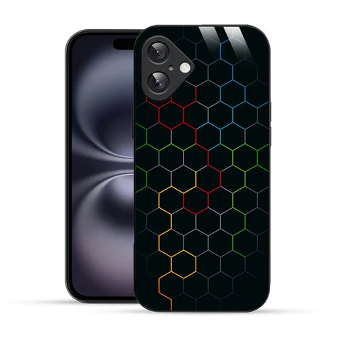 Bornstud Neon Hive Printed Case for iPhone 16