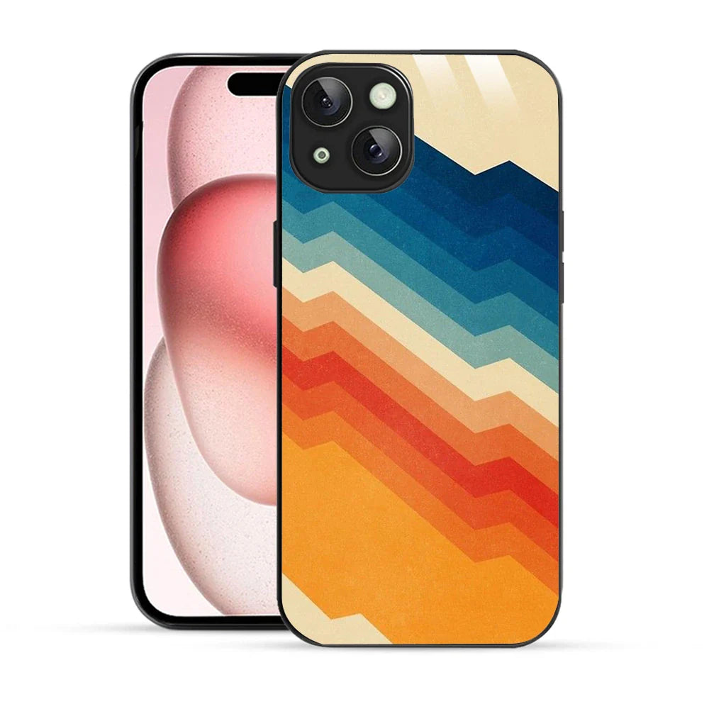 Bornstud Sunset Stripes Printed Case for iPhone 15