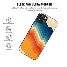 Bornstud Sunset Stripes Printed Case for iPhone 15