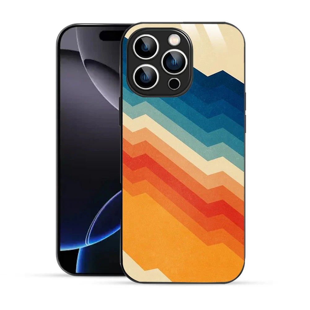 Bornstud Sunset Stripes Printed Case for iPhone 16 Pro