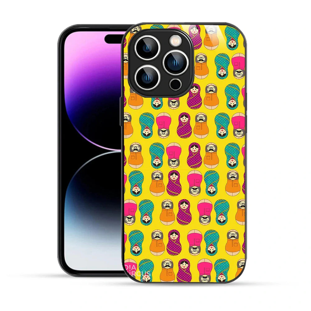 Bornstud Matryoshka Madness Printed Case for iPhone 14 Pro