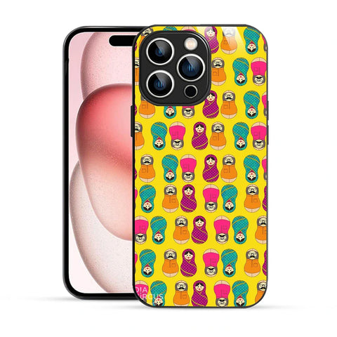 Bornstud Matryoshka Madness Printed Case for iPhone 15 Pro