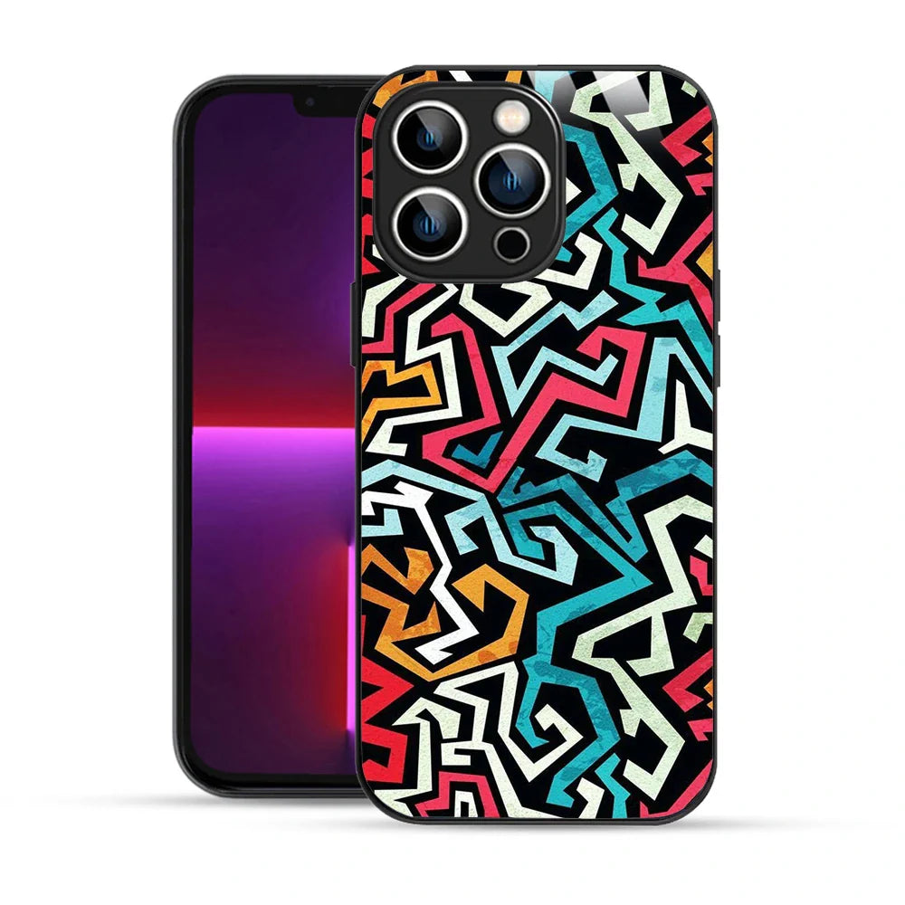 Bornstud Urban Maze Printed Case for iPhone 13 Pro