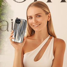 Bornstud Metallic Stripes Printed Case for iPhone 11