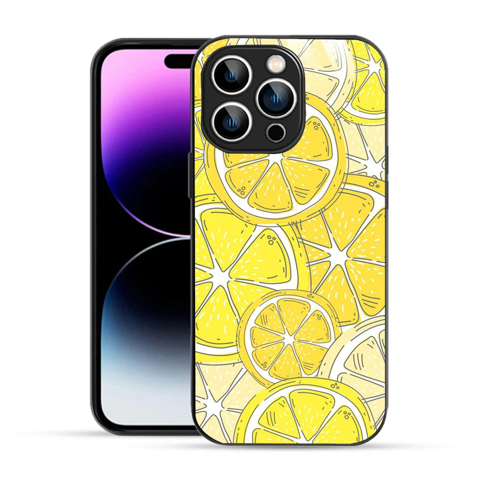 Bornstud Citrus Splash Printed Case for iPhone 14 Pro Max