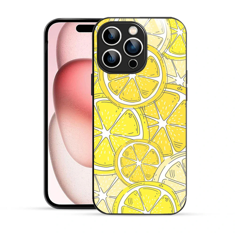 Bornstud Citrus Splash Printed Case for iPhone 15 Pro Max