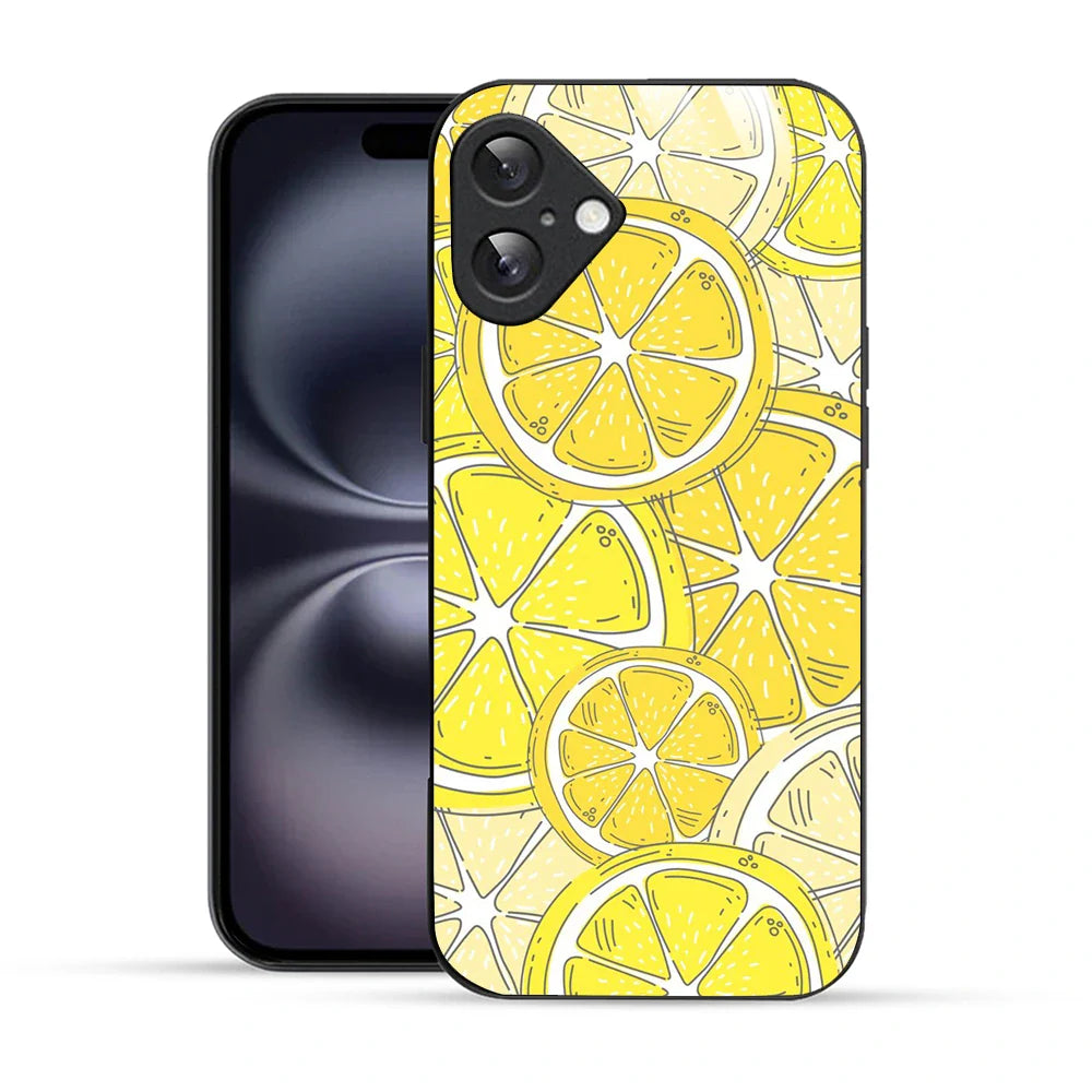 Bornstud Citrus Splash Printed Case for iPhone 16 Plus