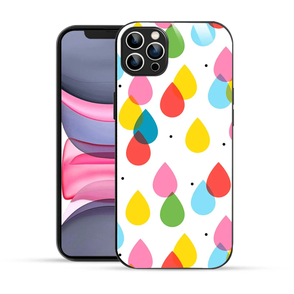 Bornstud Colorful Raindrop Delight Printed Case for iPhone 12 Pro