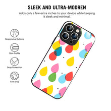 Bornstud Colorful Raindrop Delight Printed Case for iPhone 13 Pro