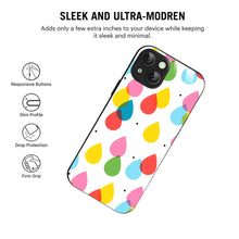 Bornstud Colorful Raindrop Delight Printed Case for iPhone 14