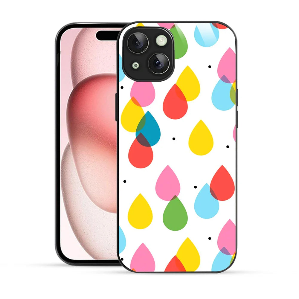 Bornstud Colorful Raindrop Delight Printed Case for iPhone 15 Plus