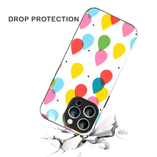 Bornstud Colorful Raindrop Delight Printed Case for iPhone 16 Pro