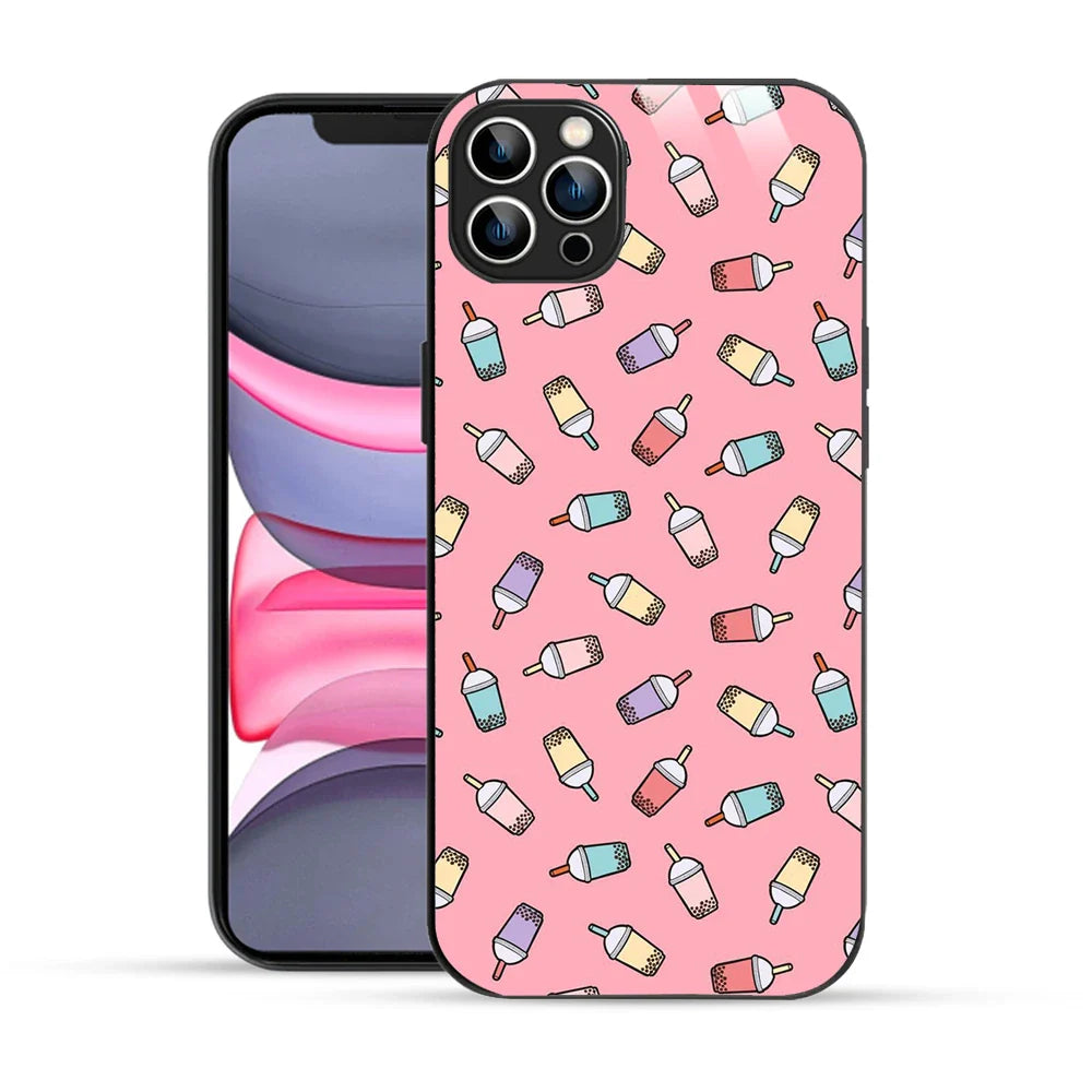 Bornstud Bubble Tea Delight Printed Case for iPhone 12 Pro