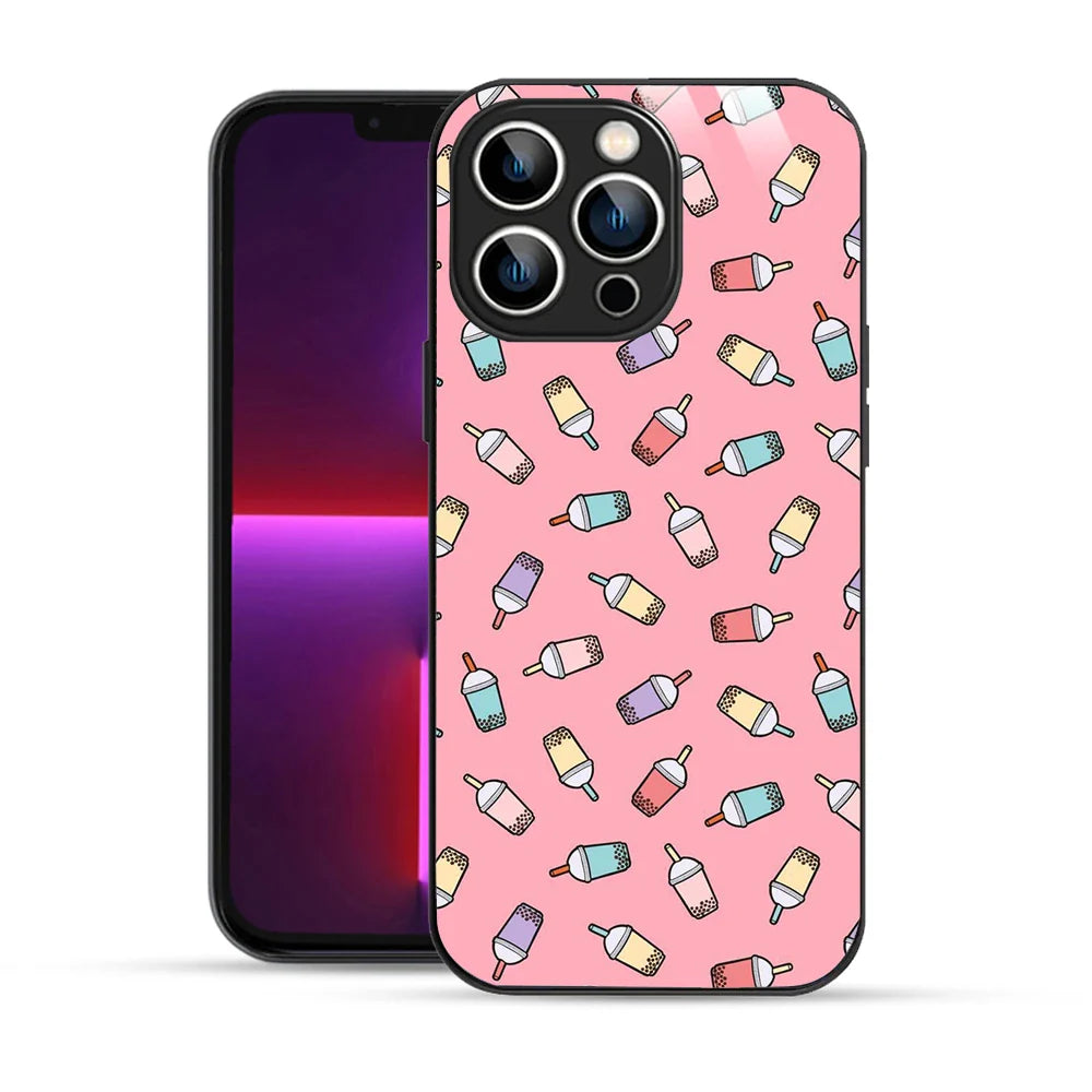 Bornstud Bubble Tea Delight Printed Case for iPhone 13 Pro