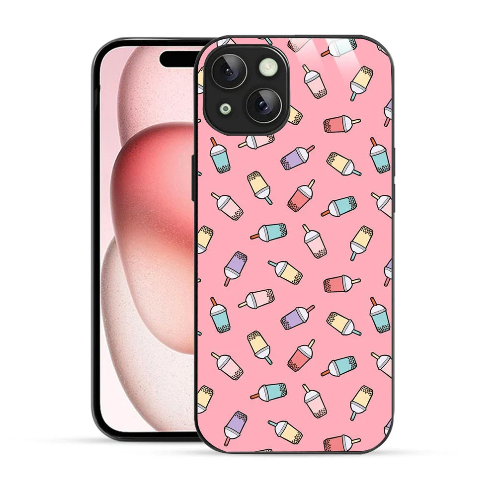 Bornstud Bubble Tea Delight Printed Case for iPhone 15