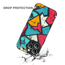 Bornstud Urban Shards Multi-Color Printed Case for iPhone 15 Pro Max