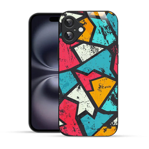 Bornstud Urban Shards Multi-Color Printed Case for iPhone 16