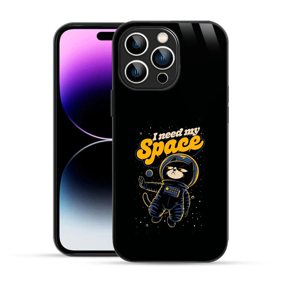 Bornstud Galaxy I Need my Space Printed Case for iPhone 14 Pro