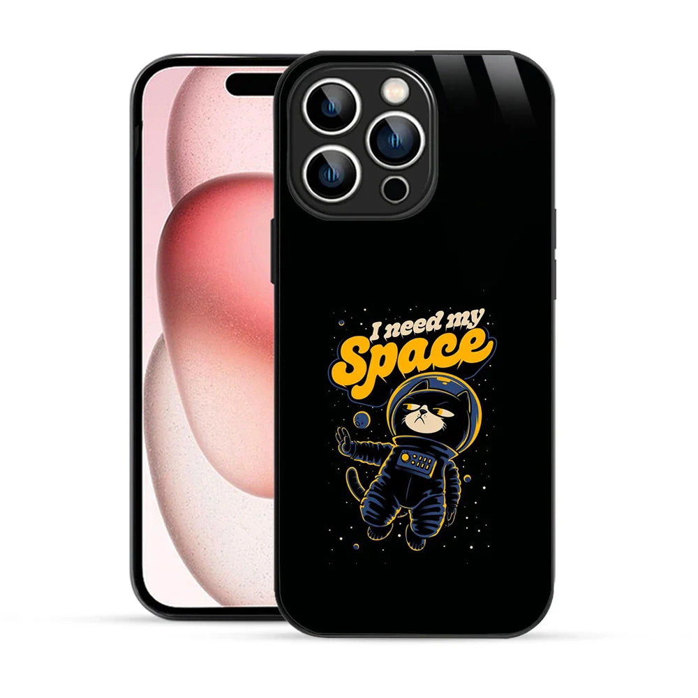 Bornstud Galaxy I Need my Space Printed Case for iPhone 15 Pro