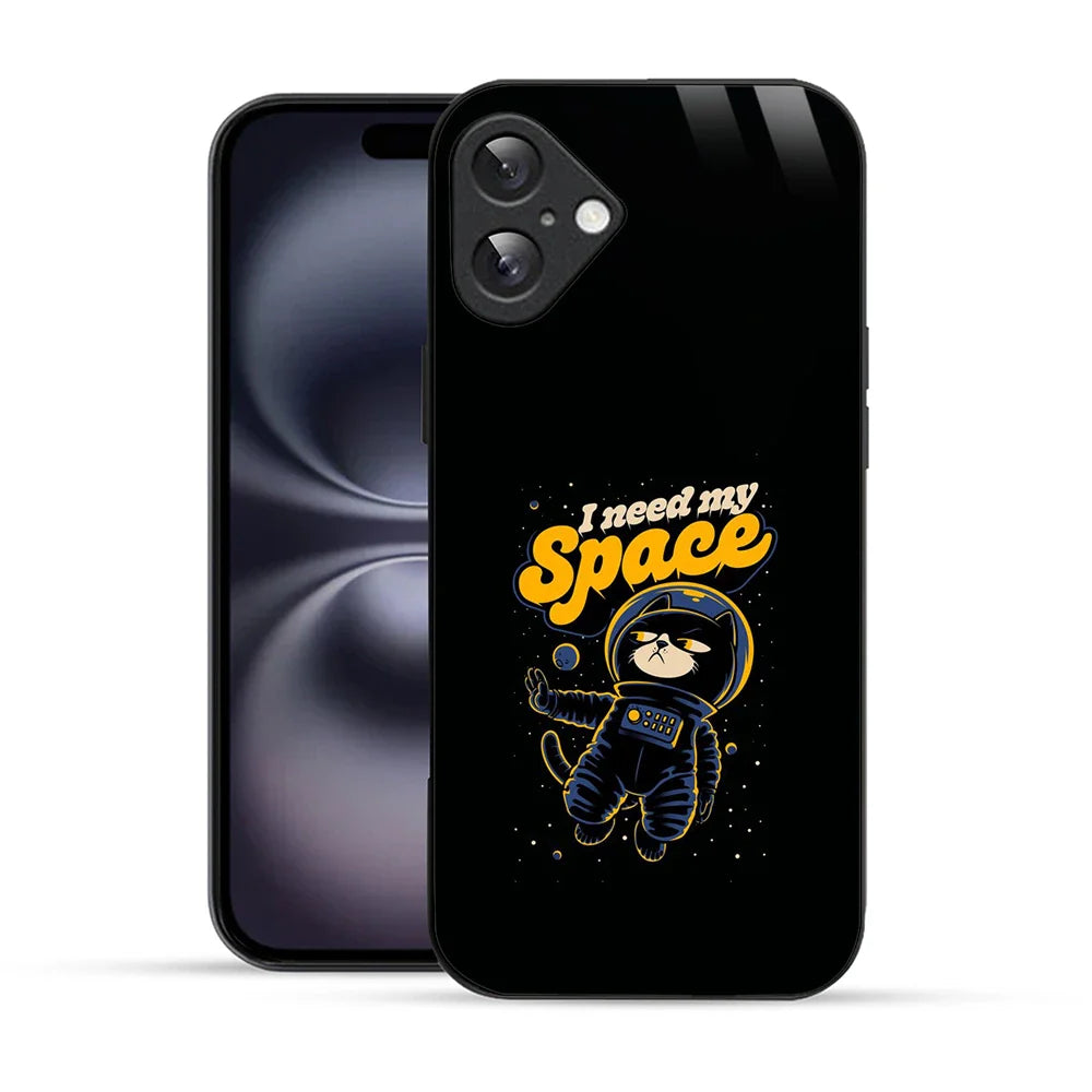 Bornstud Galaxy I Need my Space Printed Case for iPhone 16