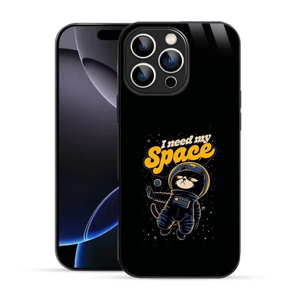 Bornstud Galaxy I Need my Space Printed Case for iPhone 16 Pro Max