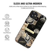 Bornstud Galaxy Solar collage Printed Case for iPhone 12