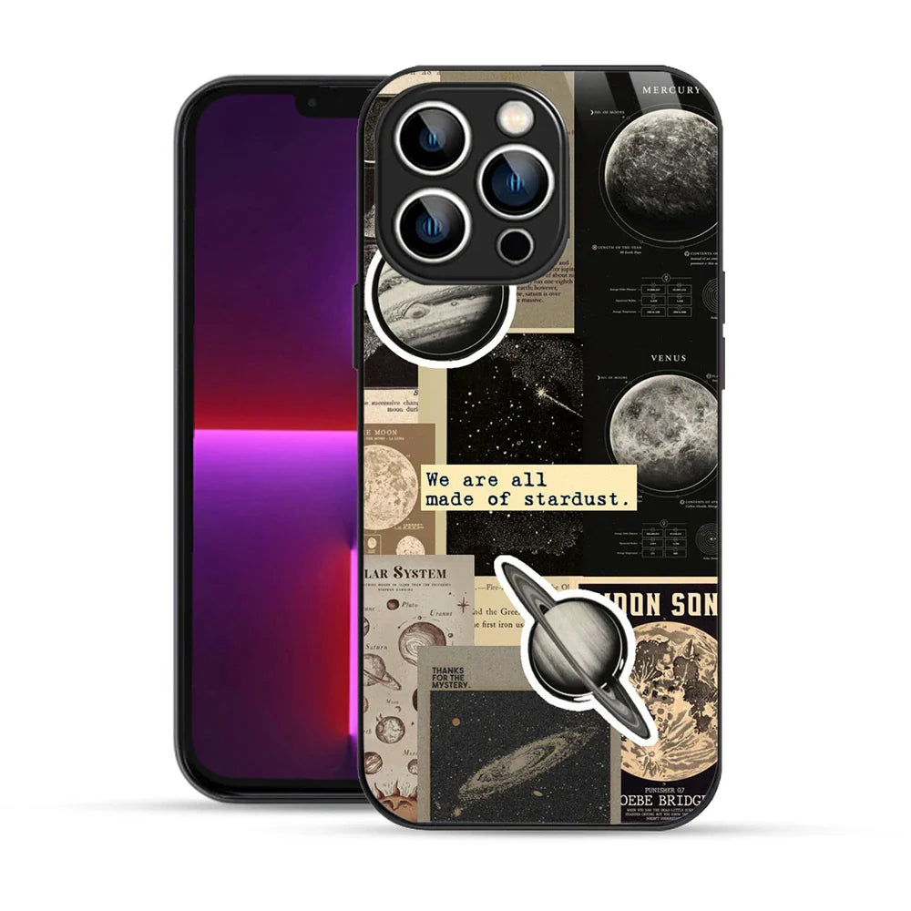 Bornstud Galaxy Solar collage Printed Case for iPhone 13 Pro